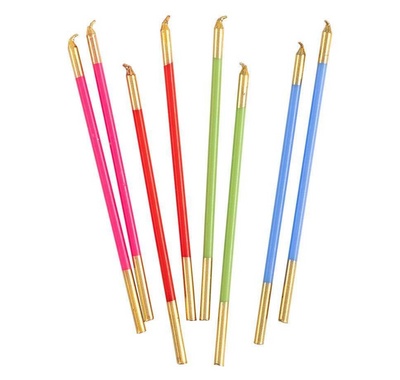 CANDLES BIRTHDAY MIX SLIM #78927