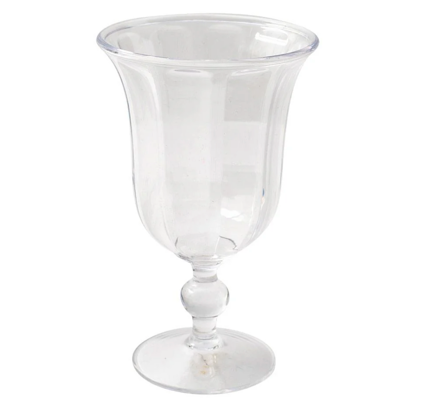 WATER GLASS FLARED ACRYLIC  #78930
