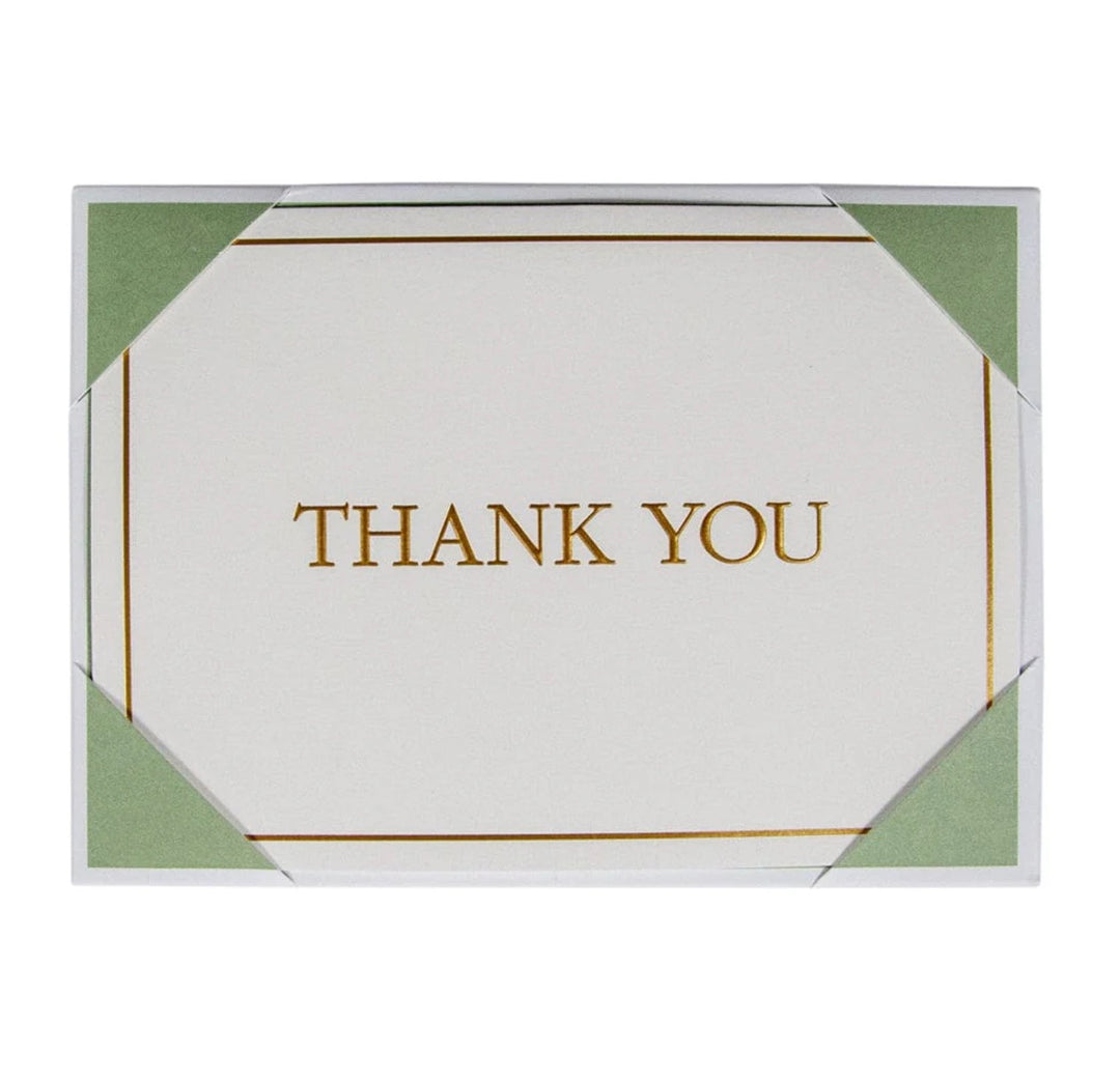 NOTES THANK YOU GOLD EMBOSSED #78934