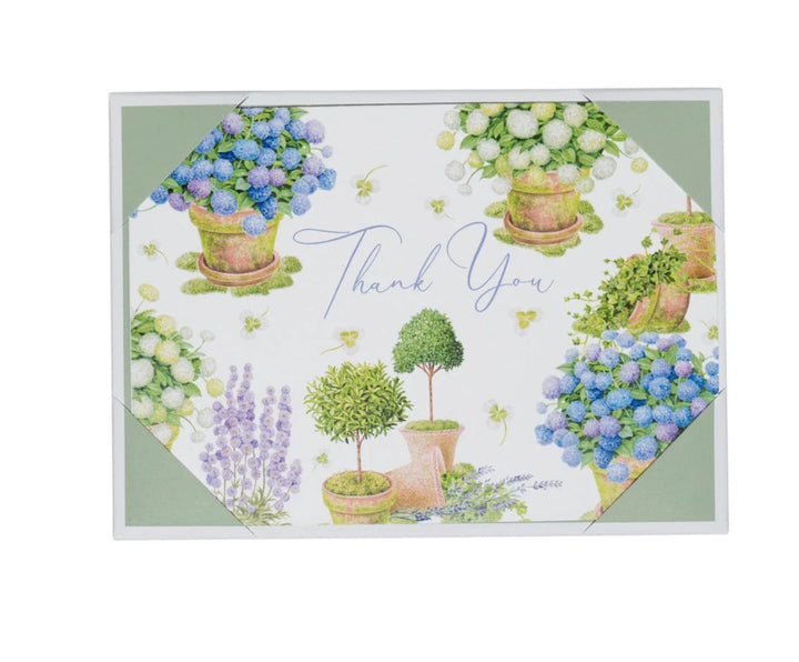 NOTES THANK YOU POTTED HYDRANGEAS #78936