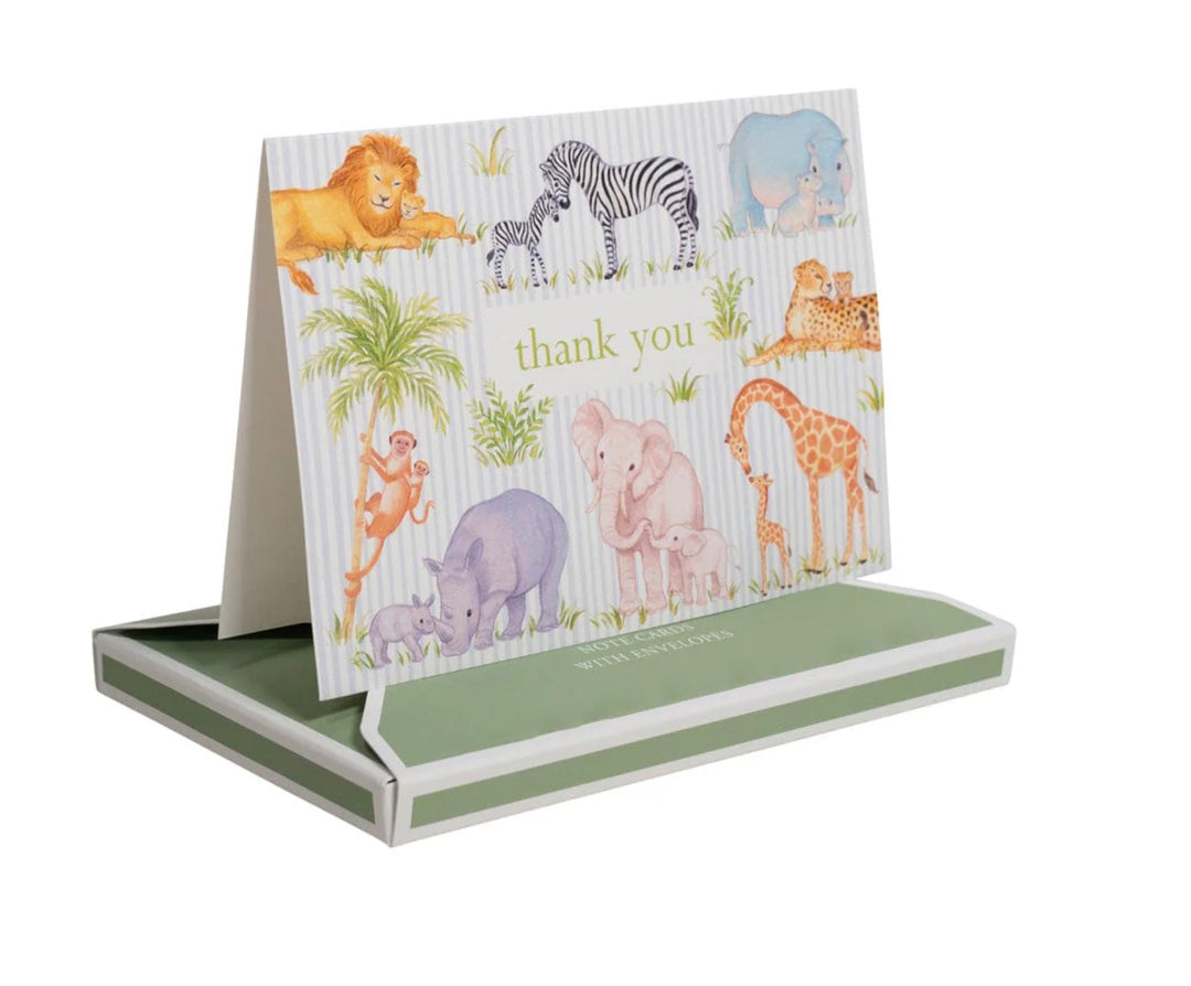 NOTES THANK YOU SAFARI BABY #78937