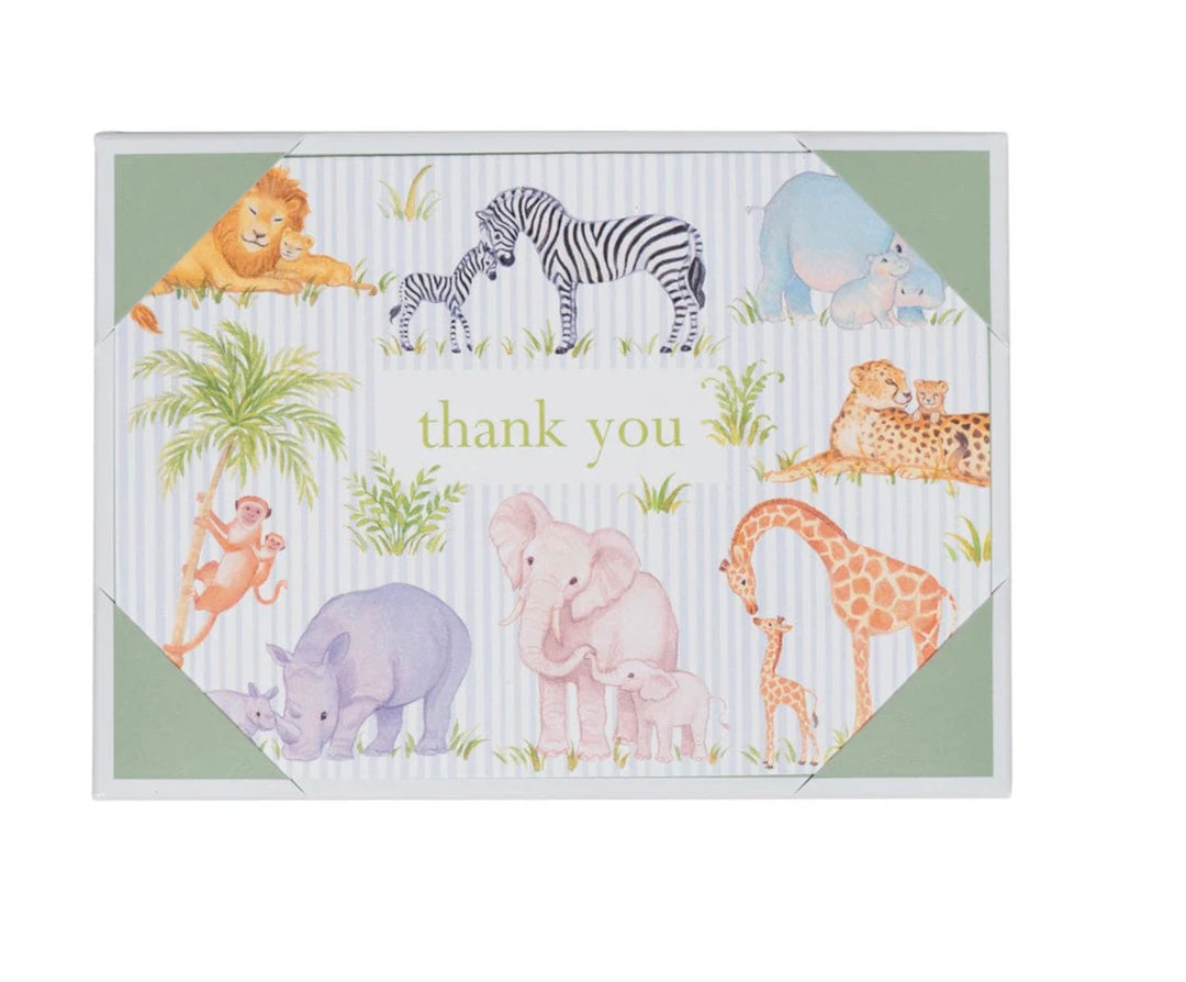 NOTES THANK YOU SAFARI BABY #78937