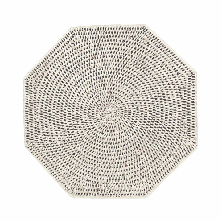 PLACEMAT RATTAN OCTAGONAL