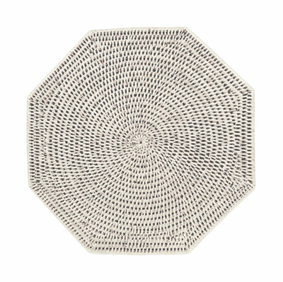 PLACEMAT RATTAN OCTAGONAL