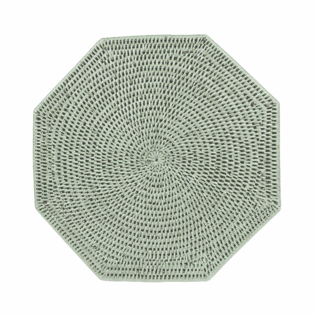 PLACEMAT RATTAN OCTAGONAL