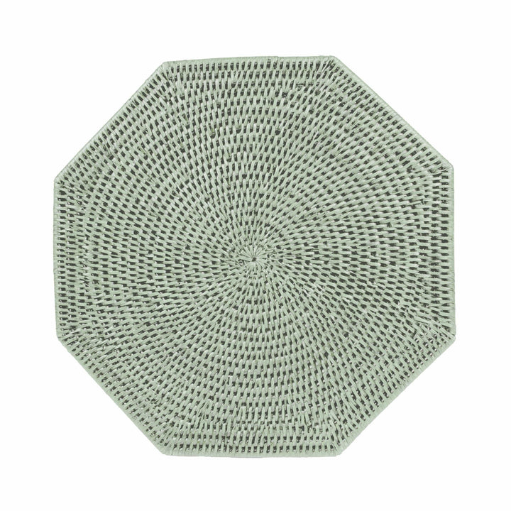 PLACEMAT RATTAN OCTAGONAL