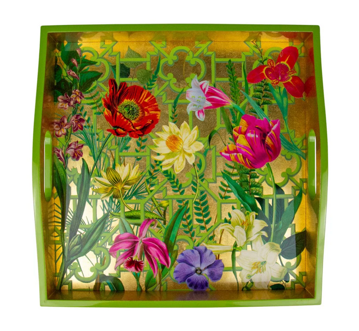 TRAY LA DOLCE VITA GOLD SQUARE #78947