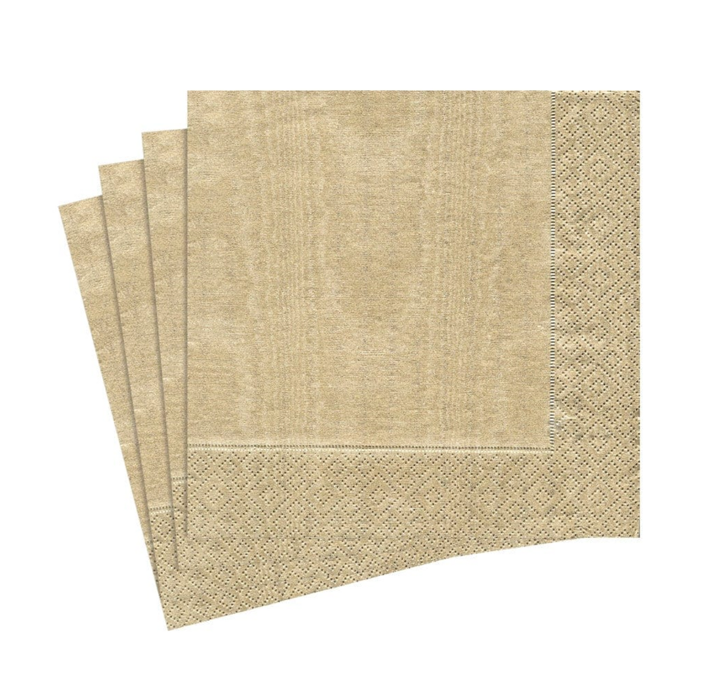 NAPKIN COCKTAIL GOLD BOX #78954