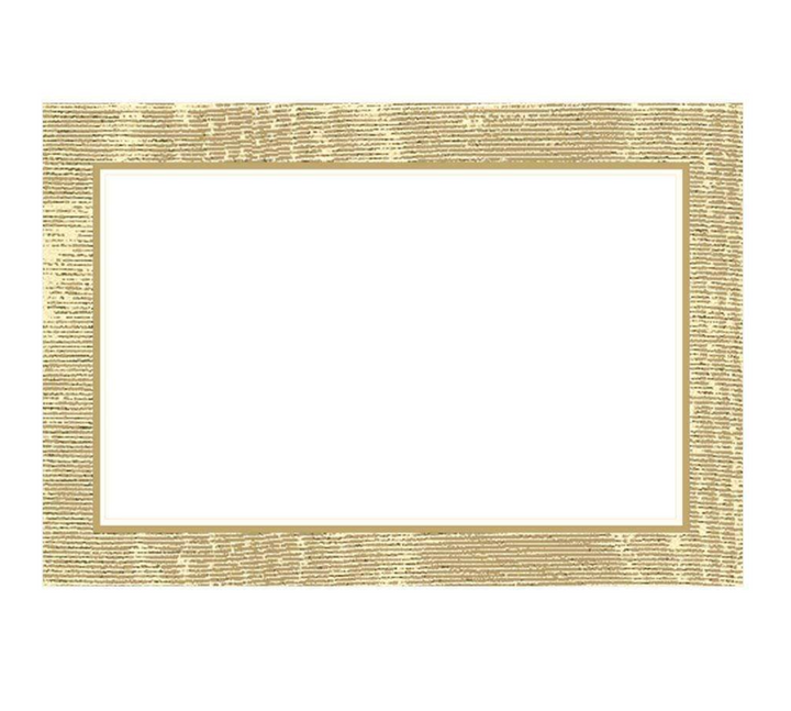 PLACE CARDS GOLD #78963