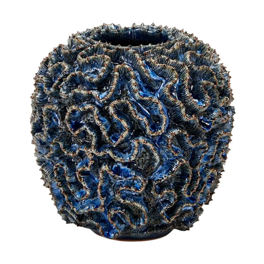 SM VASE OCEAN BLUE CORAL