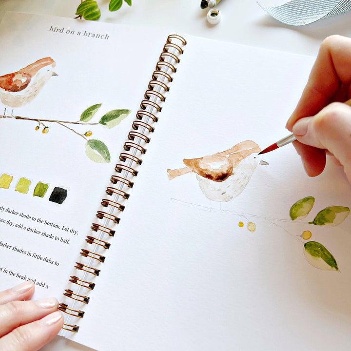 WORKBOOK WATERCOLOR ANIMALS