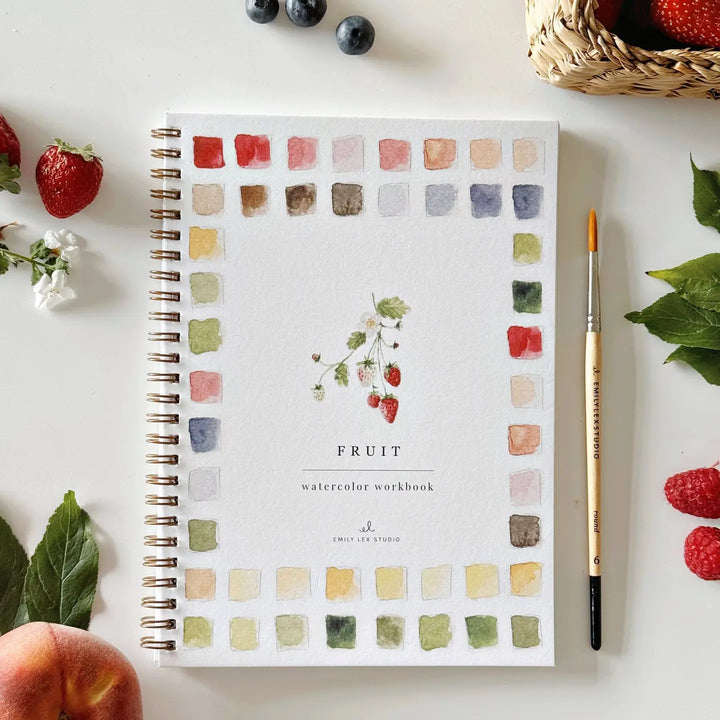 WORKBOOK WATERCOLOR FRUIT