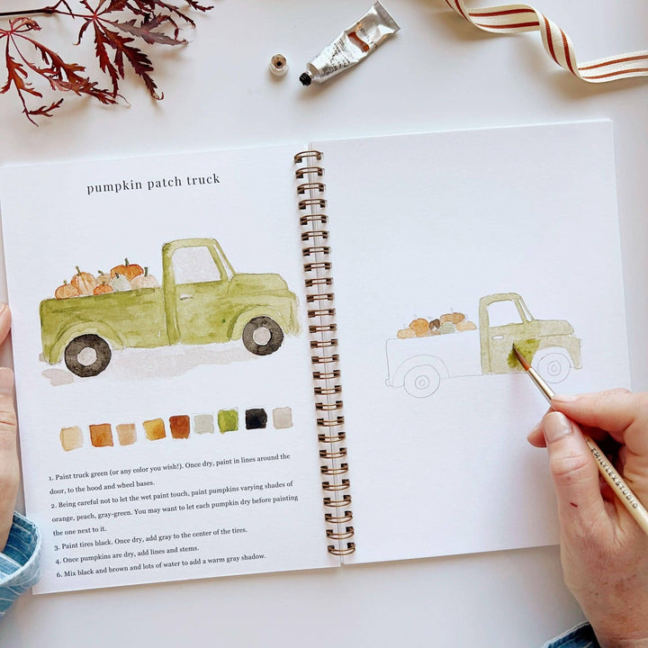 WORKBOOK WATERCOLOR AUTUMN