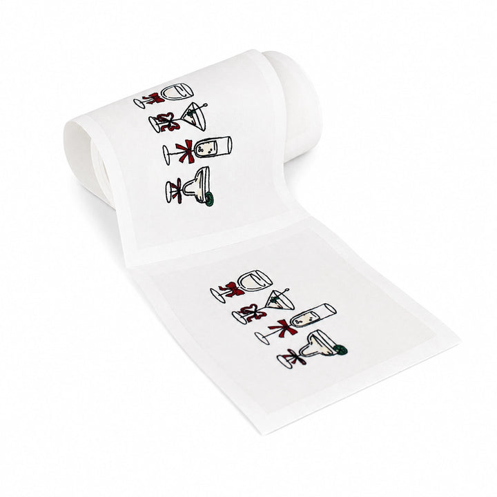 COCKTAIL NAPKIN ROLL