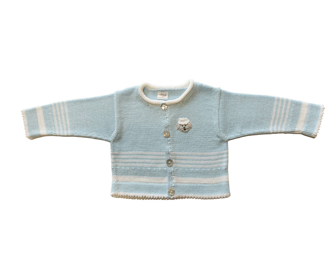 CARDIGAN LAMB BLUE