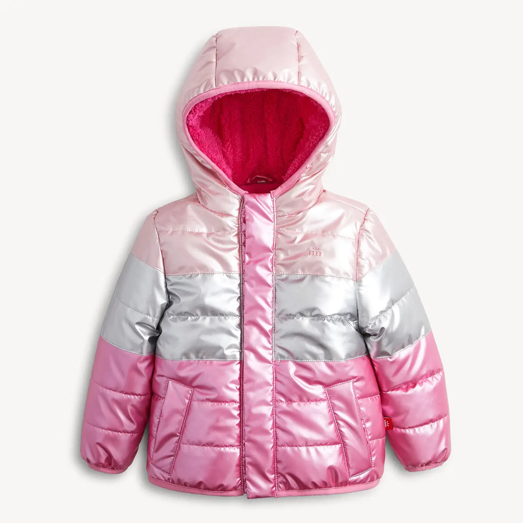 JACKET PUFFER METALLIC