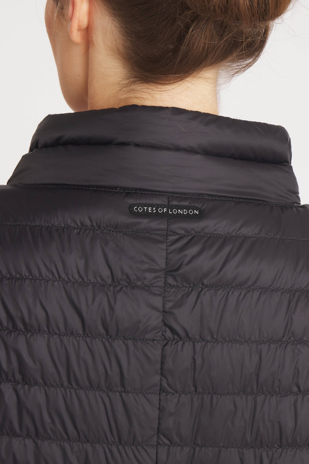 COAT REVERSIBLE DOWN 2 IN 1 MATTE BLACK TAUPE THE KNIGHTSBRIDGE