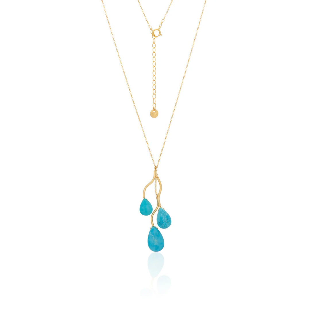 NECKLACE CARNIVAL TURQUOISE