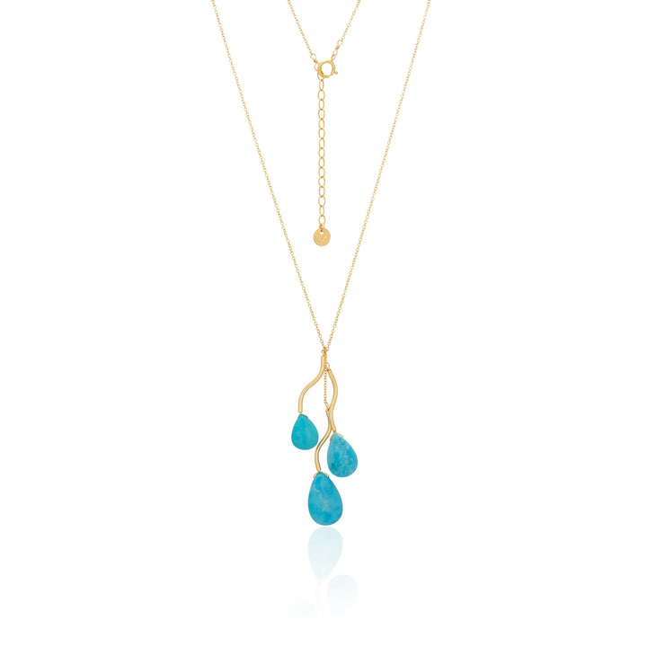 NECKLACE CARNIVAL TURQUOISE