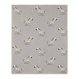 BLANKET ZEBRA JACQUARD