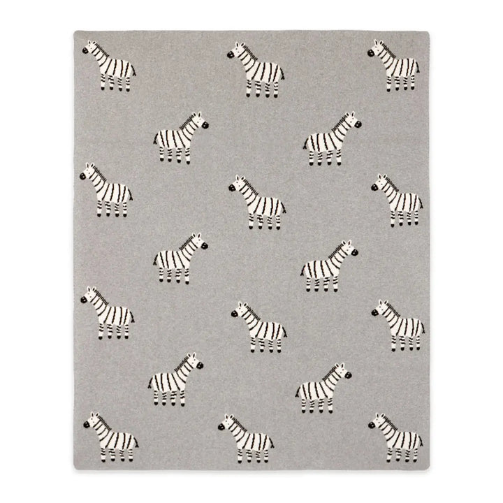 BLANKET ZEBRA JACQUARD
