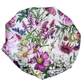 SHOWER CAP PURPLE PANSIES