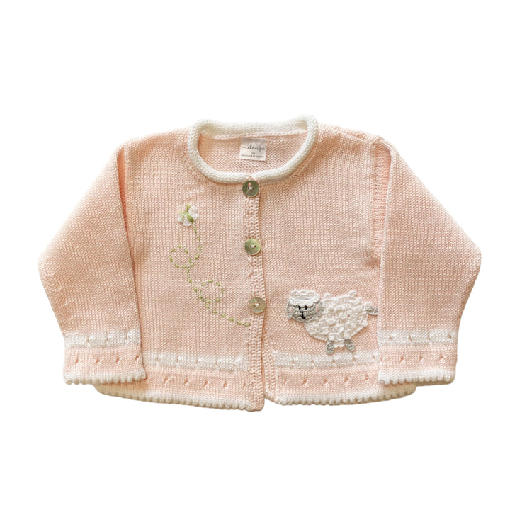 CARDIGAN LAMB PINK
