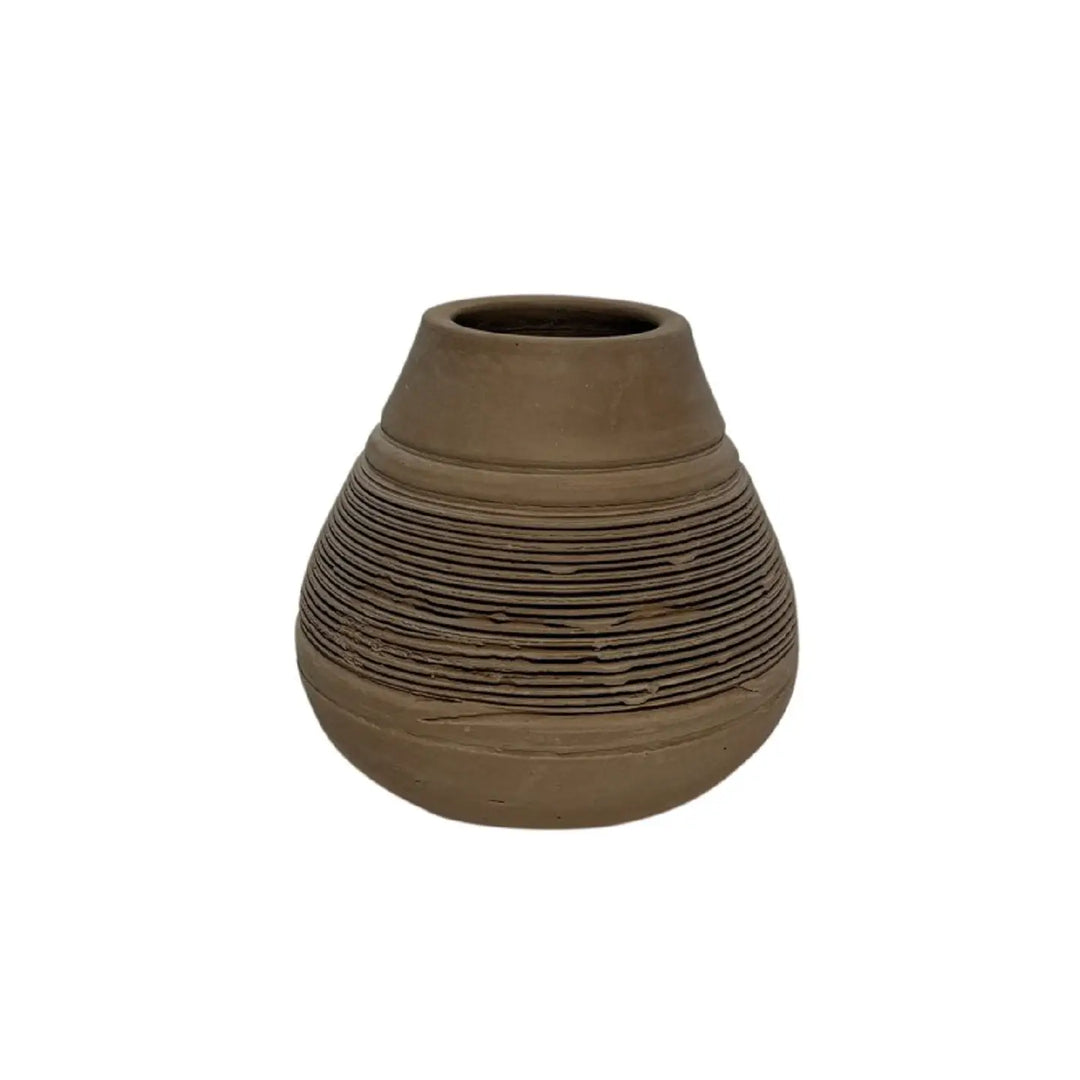 VASE PAPER MACHE ECO MIX 5.5''H