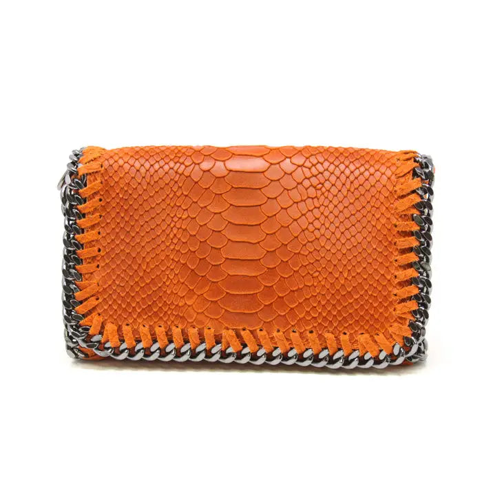 CLUTCH CHAIN STITCH CROC