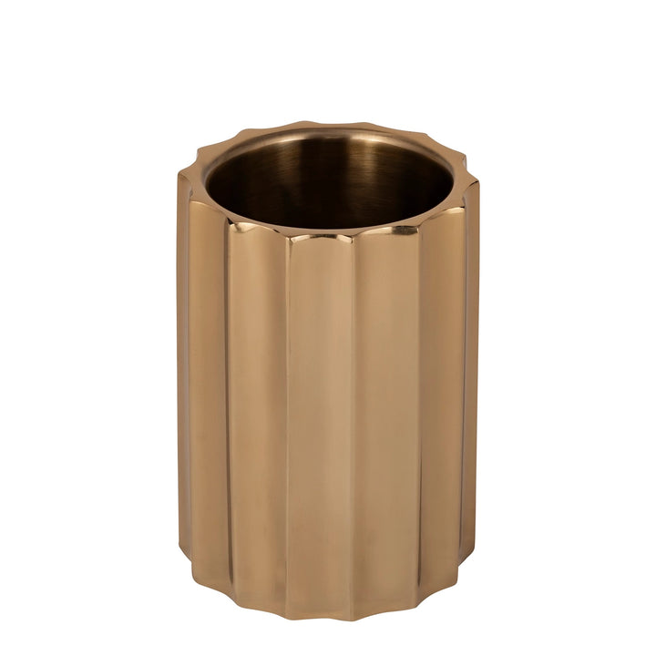 ICE BUCKET GOLD STEEL DOUNLE WALL SMALL