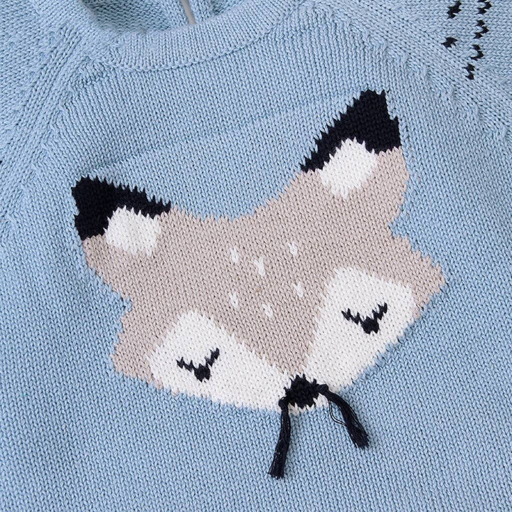 ROMPER CARTOON FOX LONG SLEEVE