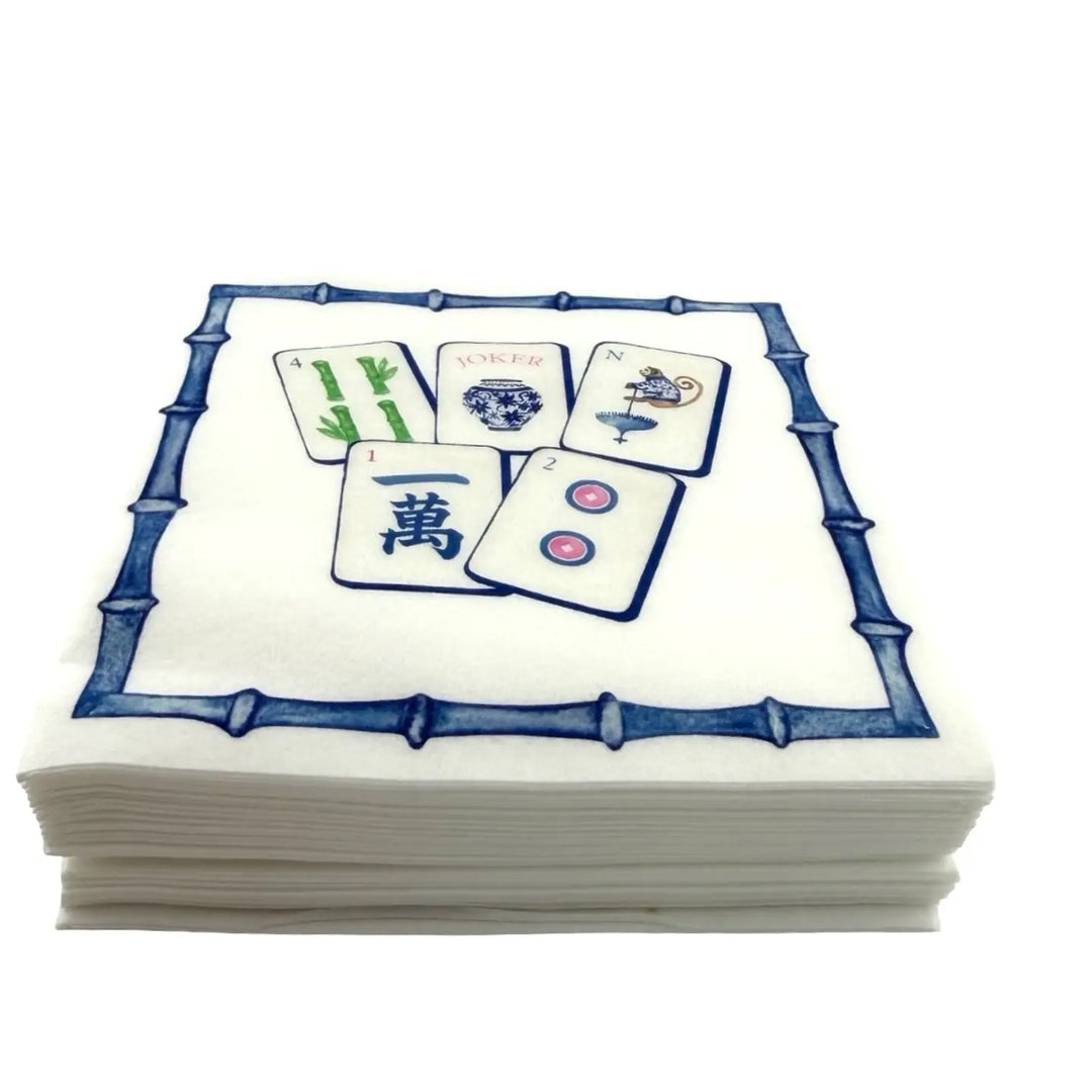 NAPKIN MAHJONG PREPPY