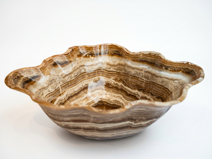 BOWL ONYX AMBER 20.4L 15W 8H