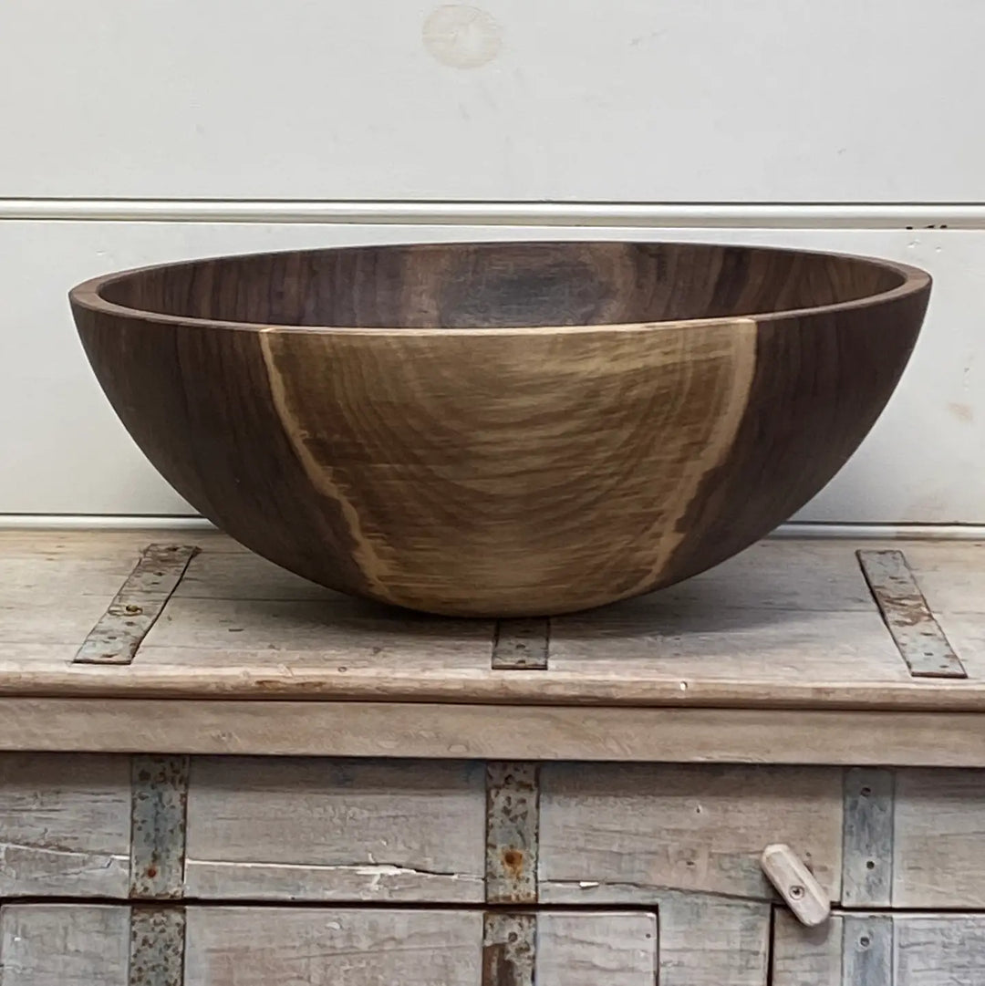 BOWL BLACK WALNUT ROUND