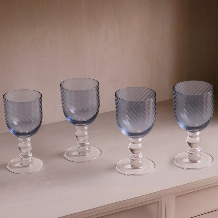 WINE GLASS  FRENCH SWIRL