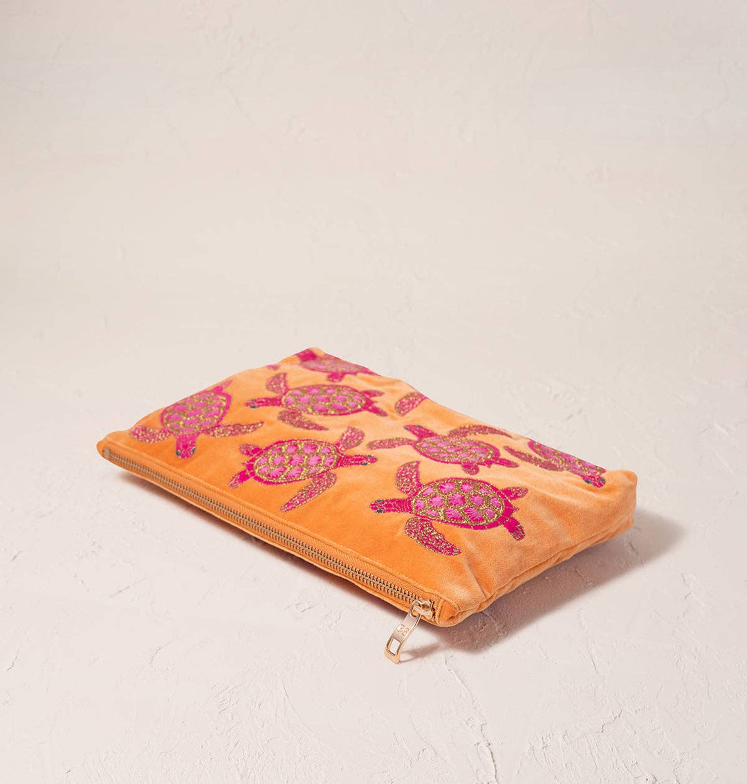 POUCH TURTLE CONSERVATION ORANGE