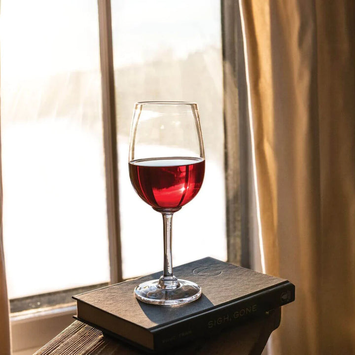 GLASS RED WINE WOODSTOCK #977 (NRD)