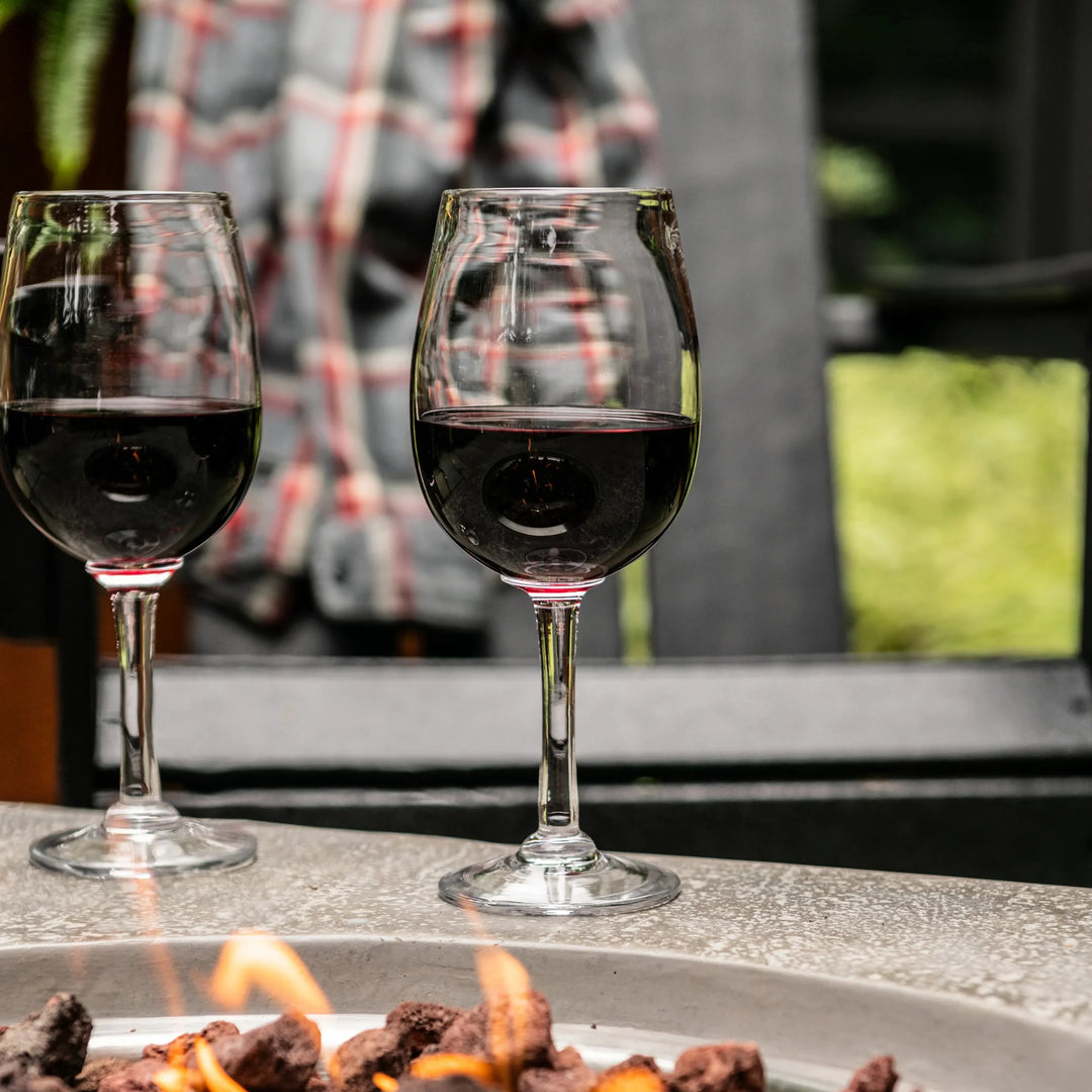 GLASS RED WINE WOODSTOCK #977 (NRD)