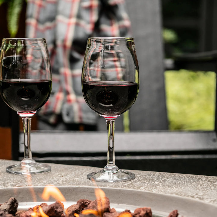 GLASS RED WINE WOODSTOCK #977 (NRD)