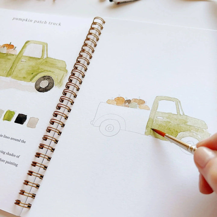 WORKBOOK WATERCOLOR AUTUMN