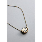 NECKLACE PENDANT MINI DALMATIAN 16"
