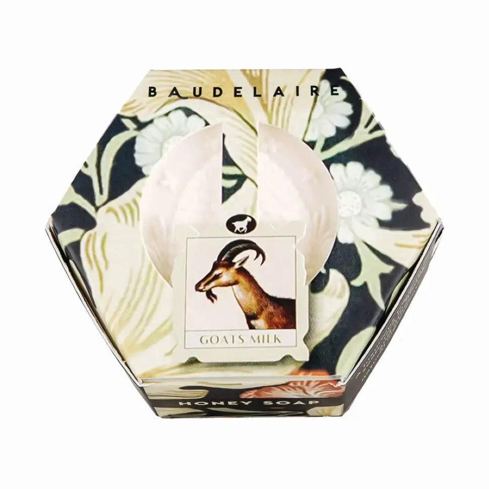 SOAP GOATS MILK SOAP 3.5OZ. HEX BOX