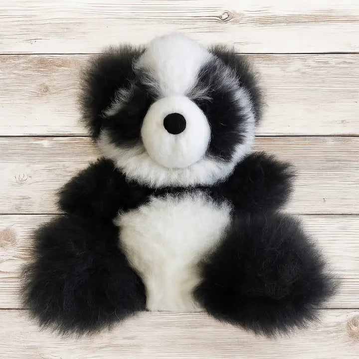 TOY ALPACA STUFFED PANDA SMALL 7''