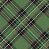 NAPKIN COCKTAIL GREEN PLAID PK20