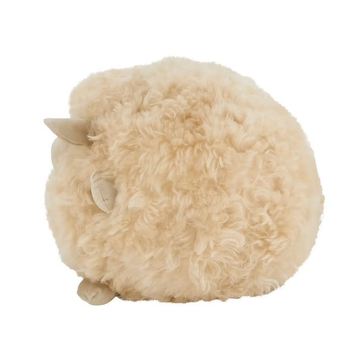 PILLOW FUR LAMB ROUND