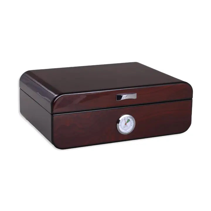 CIGAR HUMIDOR WALNUT WOOD