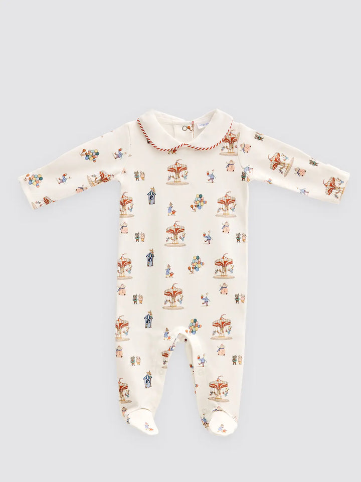 ONESIE FOOTED FUNFAIR