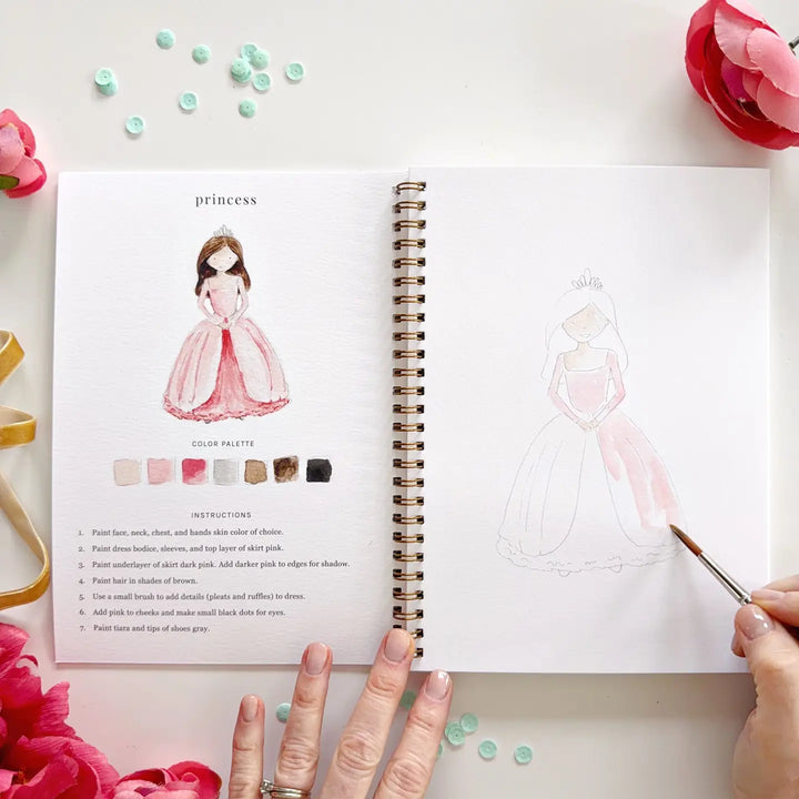 WORKBOOK WATERCOLOR FAIRYTALE