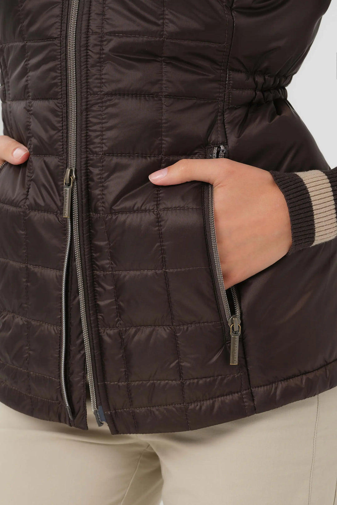VEST MONTREAL QUILTED W/HOOD
