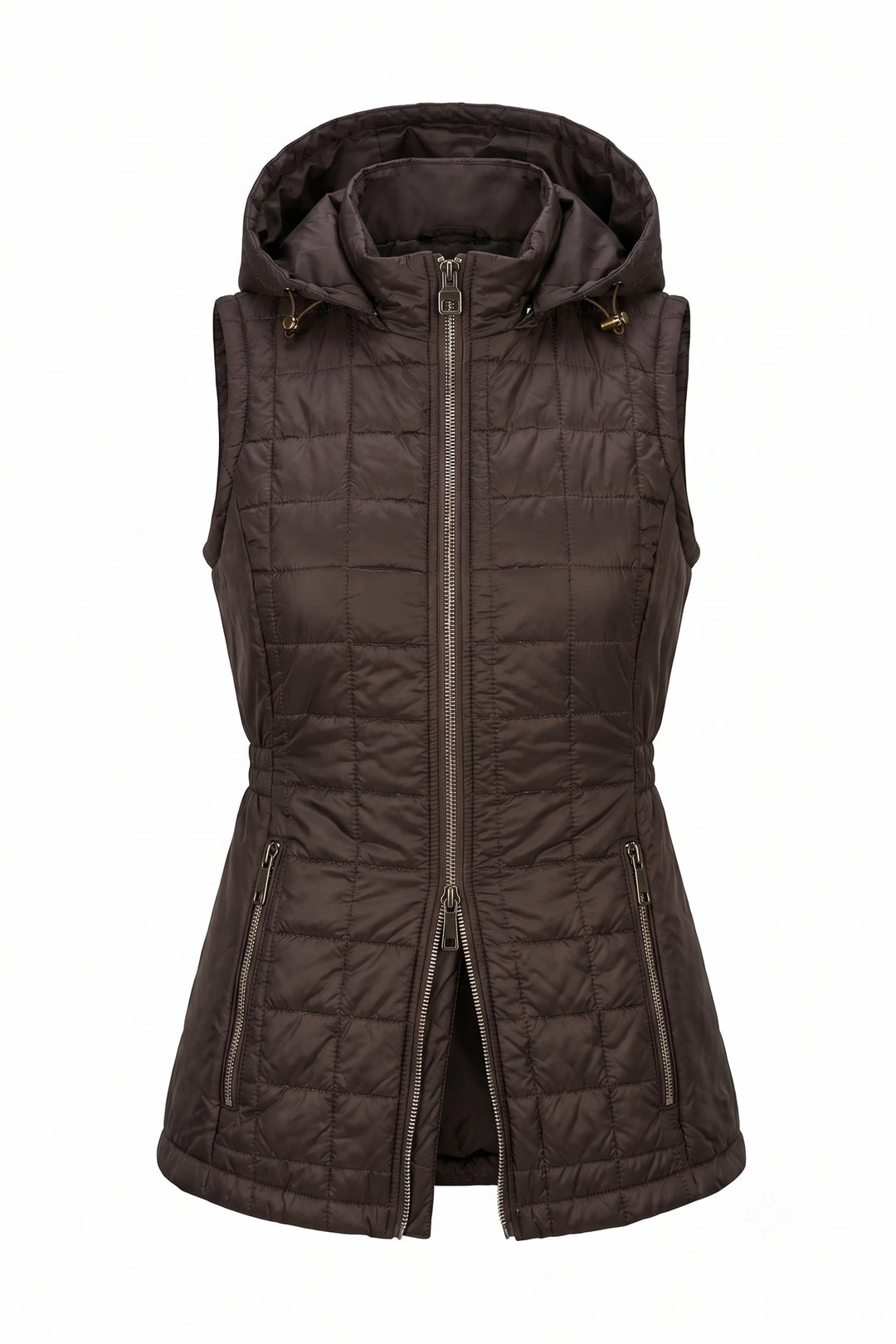 VEST MONTREAL QUILTED W/HOOD